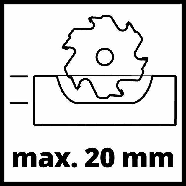 Фрезер ламельний акумуляторний Einhell X-Change TE-BJ 18 Li Solo 4350630 (4006825660302) - зображення 9