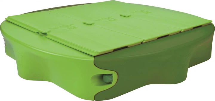 Пісочниця Big з пластиковим накриттям 138 х 138 х 27 см (800056733) (4004943567336) - зображення 3