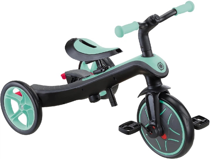 Велосипед дитячий триколісний Globber Explorer Trike 4в1 М'ятний 634-206 (4895224411604) - зображення 5