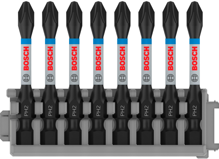 Zestaw bitów udarowych Bosch Impact Control PH2 55 mm 8 szt 2608522330 (3165140851206) - obraz 2