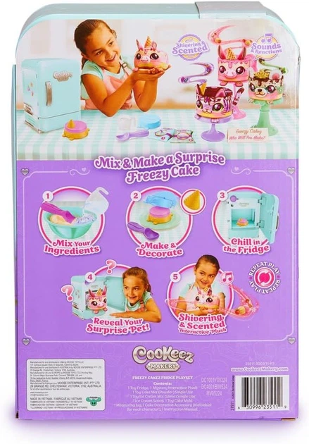 Interaktywna zabawka Moose Cookies Makery Niezwykła lodówka Tort-lody 23511 (630996235119) - obraz 3