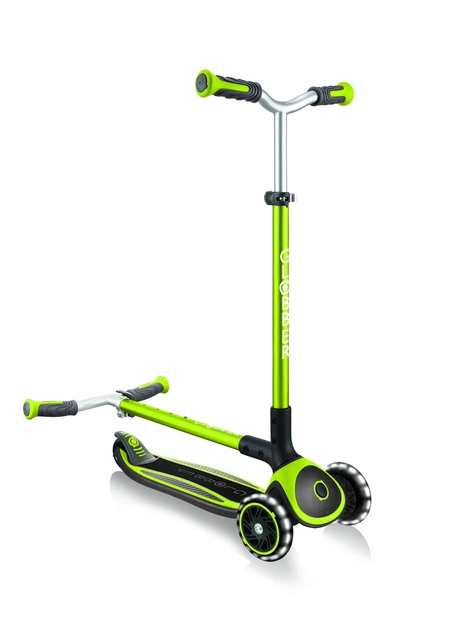 Hulajnoga GLOBBER MASTER LIGHTS Koła z podświetleniem Zielona 662-116-2 (4895224404651) - obraz 7