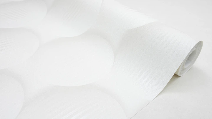 Tapeta winylowa na flizelinie Sintra White Balls 0.53 x 10.05 m Szarobeżowa (4824001696965) - obraz 2