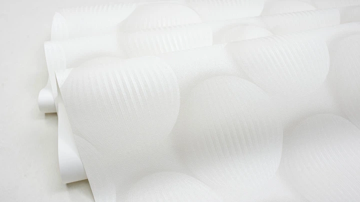 Tapeta winylowa na flizelinie Sintra White Balls 0.53 x 10.05 m Szarobeżowa (4824001696965) - obraz 4