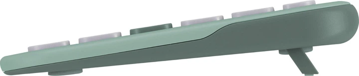 Клавіатура бездротова ASUS Marshmallow KW100 Bluetooth Green Tea Latte (90XB0880-BKB180) - зображення 6