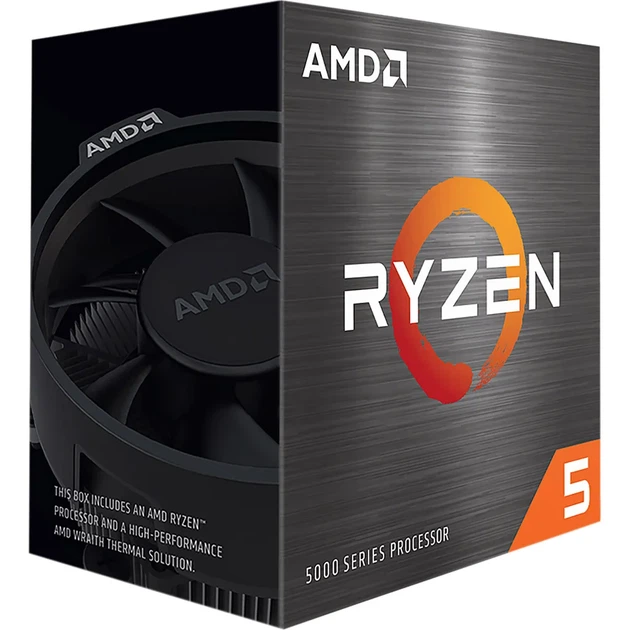 CPU AMD Ryzen 5 5600 CPU new Процессор AMD Ryzen 5 5600 (100-100000927BOX) [77530] – фото