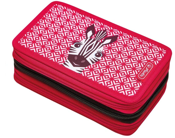 Piórnik Herlitz Triple Zebra z nadzieniem 31 elementy (50038800) - obraz 1