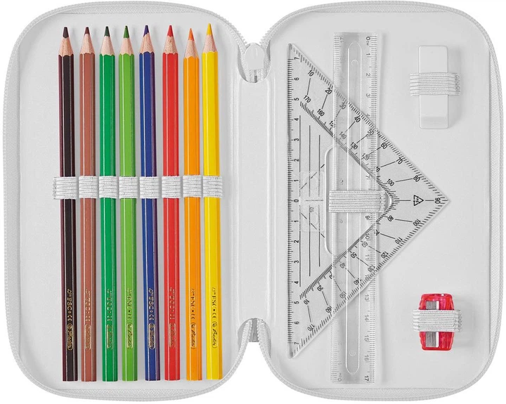 Piórnik Herlitz Triple Zebra z nadzieniem 31 elementy (50038800) - obraz 4