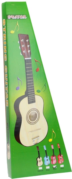 Gitara drewniana Playwood 6-strunowa Różowa RS448A-lichtroze (8719348000925) - obraz 3