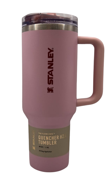 Термос термочашка Stanley Quencher ProTour Flip Straw Tumbler 1,18 л з нержавіючої сталі Pink KT7001929 - зображення 5