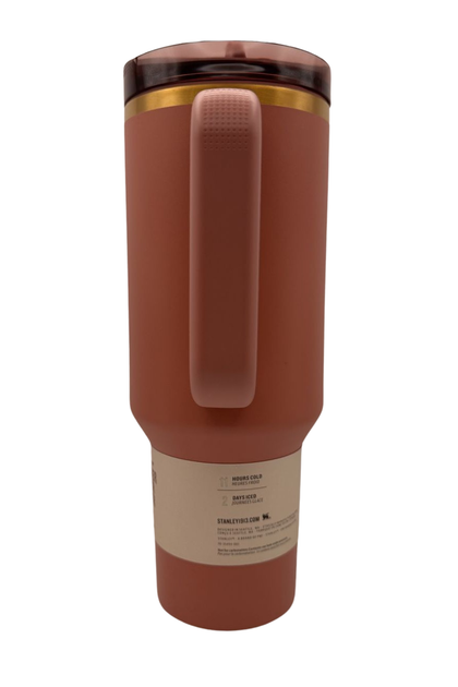 Термос термокружка Stanley Quencher ProTour Flip Straw Tumbler 1,18 л из нержавеющей стали Rosewood KT7001927 - Фото 7 Термос термокружка Stanley Quencher ProTour Flip Straw Tumbler 1,18 л из нержавеющей стали Rosewood KT7001927 - изображение 7