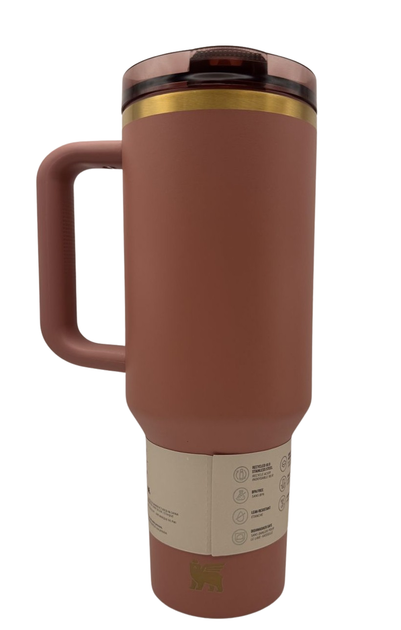 Термос термокружка Stanley Quencher ProTour Flip Straw Tumbler 1,18 л из нержавеющей стали Rosewood KT7001927 - Фото 8 Термос термокружка Stanley Quencher ProTour Flip Straw Tumbler 1,18 л из нержавеющей стали Rosewood KT7001927 - изображение 8