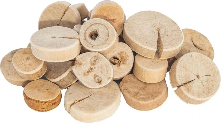 Kawałki drewna do dekoracji Colorations 1 kg (5710903615557) - obraz 1