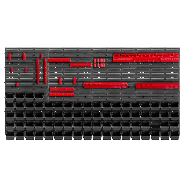 Tablica narzędziowa Kadax K7728 ścianka warsztatowa 156 x 78 cm 101 element (5903699468807) - obraz 3
