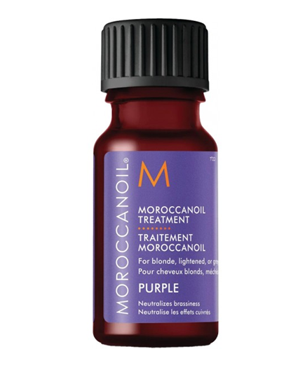 VIP Відновлююча олія для волосся з фіолетовим пігментом Moroccanoil Treatment Purple, 10 мл - Фото 1 VIP Відновлююча олія для волосся з фіолетовим пігментом Moroccanoil Treatment Purple, 10 мл - зображення 1