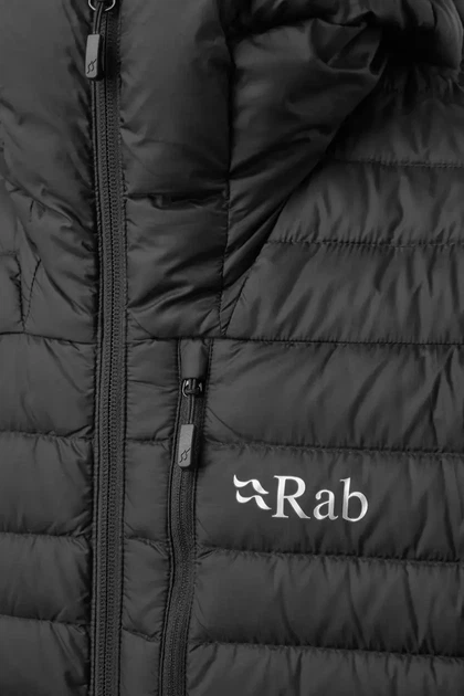 Куртка Rab Microlight Alpine Jacket S Black - зображення 10