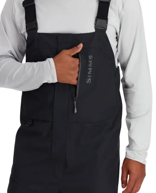 Полукомбинезон Simms Challenger Insulated Bib L Black (17955459) - изображение 3
