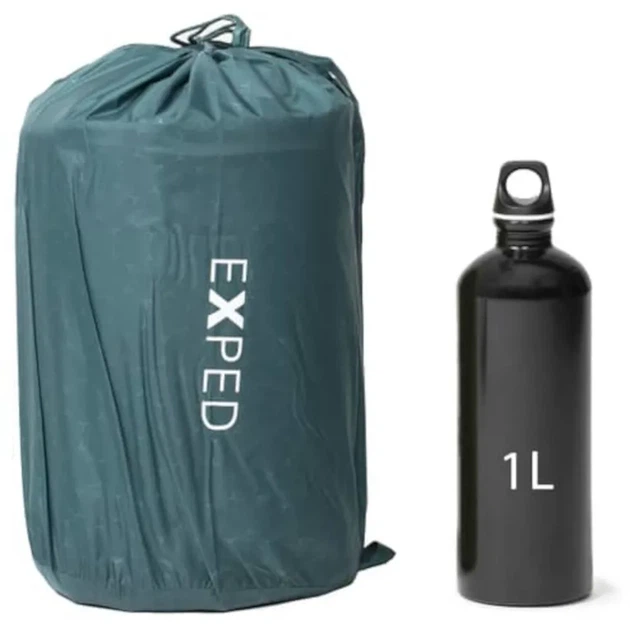 Туристичний килимок надувний Exped Dura 5R Duo LW black (100046269) - зображення 2