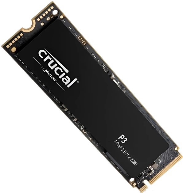 Dysk SSD Crucial P3 Plus 500 GB M.2 2280 NVMe PCIe 4.0 x4 TLC 3D NAND (CT500P3PSSD8T) - obraz 4