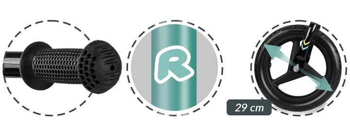 Rowerek biegowy Ricokids Fun Adventure Zielony (5903890630324) - obraz 4