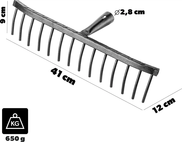 Граблі для каменю Kadax Conde K10118 (34095) - зображення 6