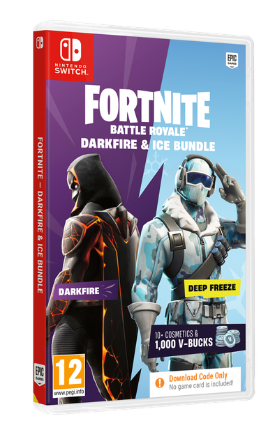 Gra Nintendo Switch Fortnite – Darkfire & Ice Bundle (Zestaw Płomień Mroku i Lód) (Klucz elektroniczny) (5056635617156) - obraz 2