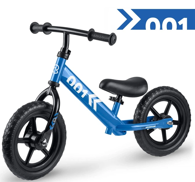 Rowerek biegowy Ricokids Niebieski RK-607 (5903890630287) - obraz 3