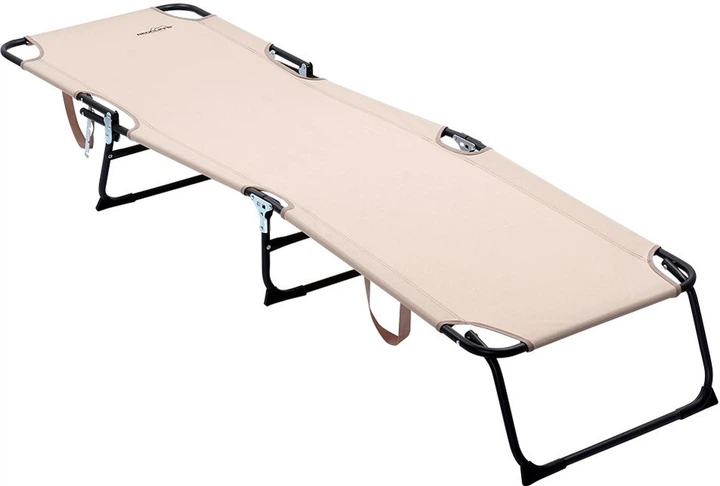 Leżak ogrodowy rozkładany Redcliffs Beżowy (489337) - obraz 3