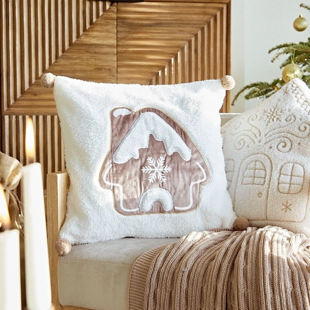 Наволочка Homla Yulino святкова 45 × 45 см (5904183866208) - зображення 5