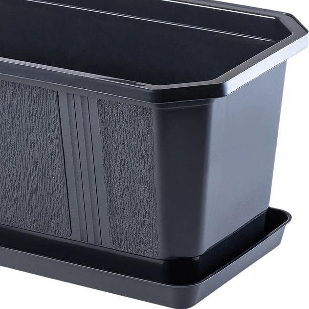 Балконний квітковий горщик з ручками Kadax Oste K8230 4 шт - зображення 3