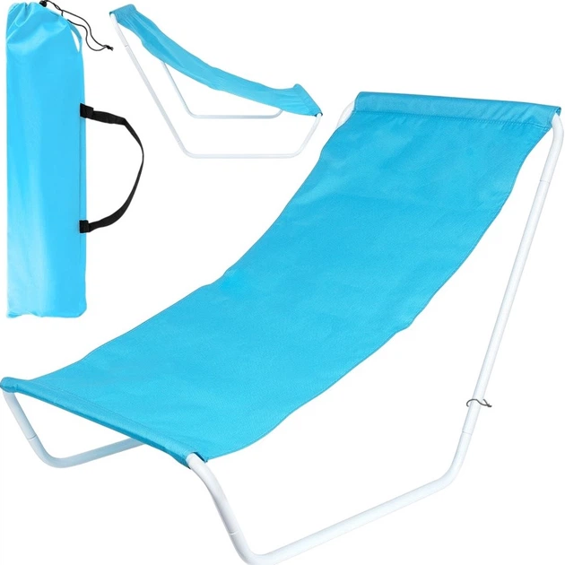 Пляжний складаний шезлонг Vilde (489273) - зображення 1