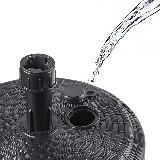 Підставка для садової парасольки Kadax Solero rattan K10284 - зображення 4