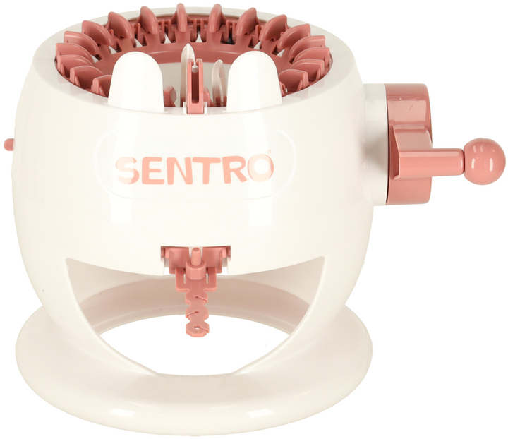 Zestaw kreatywny KIK Maszyna do szycia krosno dziewiarska 22-igłowa + 2 kłębki włóczki (5903039753808) - obraz 2