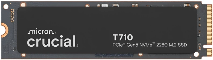 Dysk SSD Crucial T710 2 TB M.2 2280 NVMe PCIe 5.0 x4 TLC 3D NAND (CT2000T710SSD8) - obraz 1