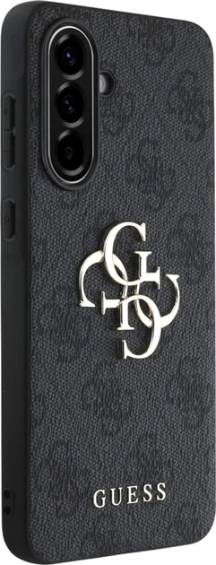 Etui plecki Guess Big 4G Logo Classic Logo do Samsung Galaxy A36 Black (GUHCSA364GMGGR) - obraz 2