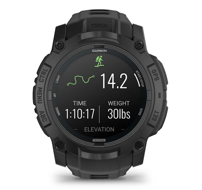 Смарт-годинник Garmin Instinct 3 (50 мм) AMOLED Tactical Edition чорний - Фото 6 Смарт-годинник Garmin Instinct 3 (50 мм) AMOLED Tactical Edition чорний - изображение 6