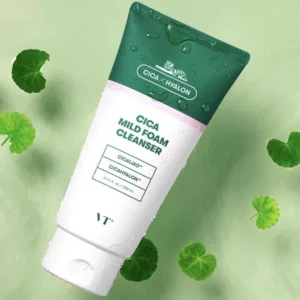 Пінка для вмивання обличчя із центеллою азіатською - VT Cosmetics - Cica Mild Foam Cleanser - 300ml - изображение 2