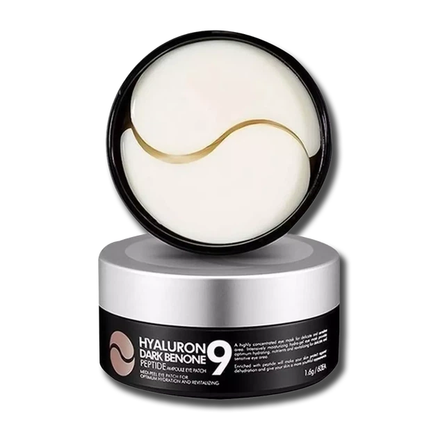 Пептидні патчі для повік проти темних кіл Medipeel Peptide 9 Hyaluron Dark Benone Ampoule Eye Patch 60шт - Фото 1 Пептидні патчі для повік проти темних кіл Medipeel Peptide 9 Hyaluron Dark Benone Ampoule Eye Patch 60шт - изображение 1