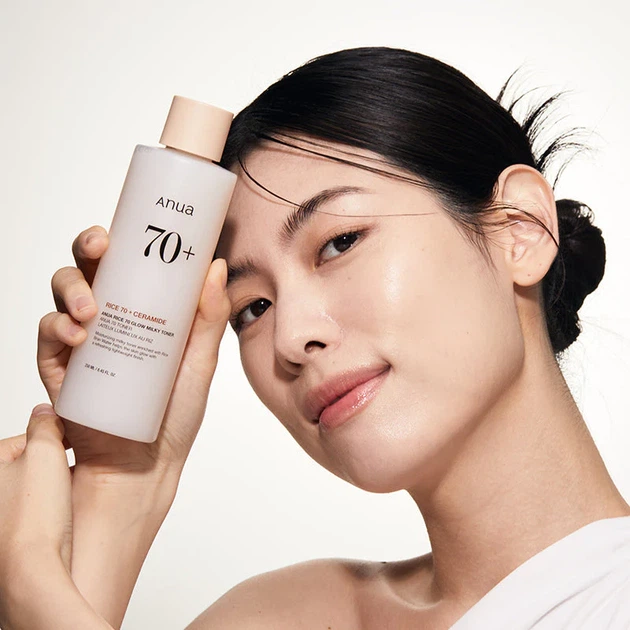 Живильний тонер з рисовим екстрактом та керамідами ANUA Rice 70 Glow Milky Toner, 40ml - Фото 3 Живильний тонер з рисовим екстрактом та керамідами ANUA Rice 70 Glow Milky Toner, 40ml - зображення 3