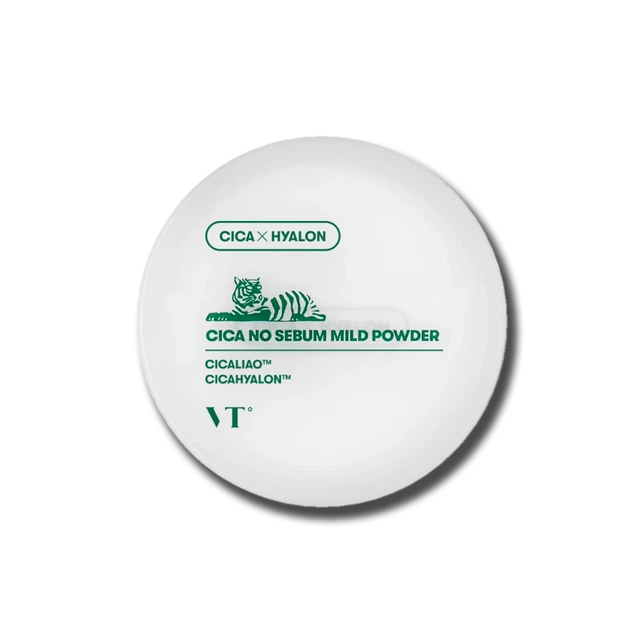 Розсипчаста пудра із центелою від жирного блиску VT Cosmetics Cica No Sebum Mild Powder 5 g - Фото 1 Розсипчаста пудра із центелою від жирного блиску VT Cosmetics Cica No Sebum Mild Powder 5 g - изображение 1