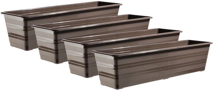 Балконний квітковий горщик Kadax Catí K10186 4 шт - зображення 1