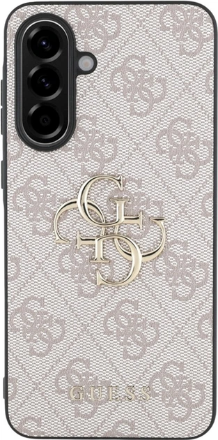 Etui plecki Guess Big 4G Logo Classic Logo do Samsung Galaxy A36 Pink (GUHCSA364GMGPI) - obraz 1