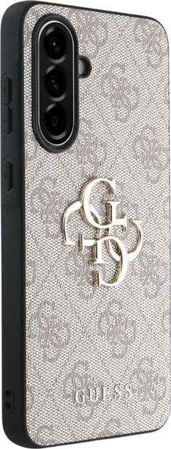 Etui plecki Guess Big 4G Logo Classic Logo do Samsung Galaxy A36 Pink (GUHCSA364GMGPI) - obraz 3