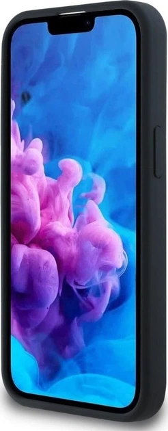 Панель Karl Lagerfeld Silicone Karl & Choupette Heads Ring with MagSafe для Apple iPhone 16e Black (KLHMPSE4SKCHTCK) - зображення 5