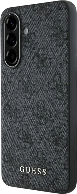 Панель Guess 4G Metal Gold Logo для Samsung Galaxy A36 Black (GUHCSA36G4GFGR) - зображення 2