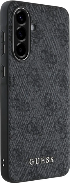 Панель Guess 4G Metal Gold Logo для Samsung Galaxy A36 Black (GUHCSA36G4GFGR) - зображення 3