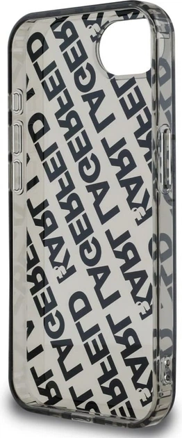 Панель Karl Lagerfeld IML Repeat Logo для Apple iPhone 16e Silver (KLHCPSE4HKFOEMS) - зображення 6
