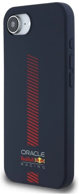 Панель Red Bull Silicone Powerbar with MagSafe для Apple iPhone 16e Navy (RBHMPSE424SIVGSV) - зображення 4