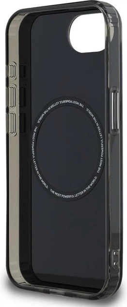 Etui plecki BMW IML Metal White Circle with MagSafe do Apple iPhone 16e Black (BMHMPSE424HBMKH) - obraz 7