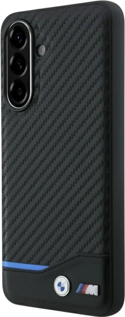 Etui plecki BMW M Carbon do Samsung Galaxy A56 Black (BMHCSA5622NBCK) - obraz 2